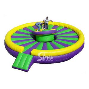 Buy cheap 5.5m diameter giant blow uo round Inflatable Joust Arena For kids and Adults Interactive Fun from wholesalers