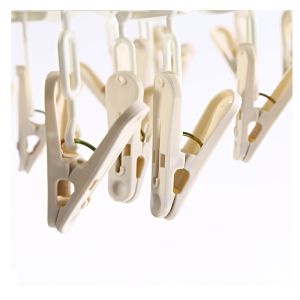 Buy cheap Folding Household Bra Clips Underwear Socks Drying Clothes Peg Hanger from wholesalers