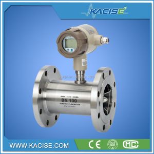 Natural Gas Turbine Flow Meter Digital Flowmeter Air Flow with output signal 4