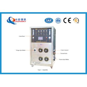 Buy cheap Movable FRLS Testing Instruments , Cable Integrity Flammability Testing Equipment from wholesalers