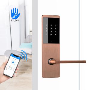 Buy cheap Zinc Alloy 75mm Smart Door Handle Lock 4Pcs AA Digital Keypad Door Lock from wholesalers
