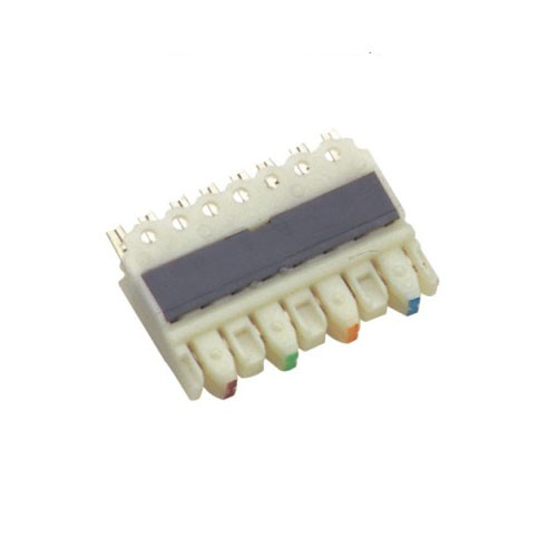 110 IDC Terminal Block For Telecommunication , Cat5e 4 Pairs 110 Connecting
