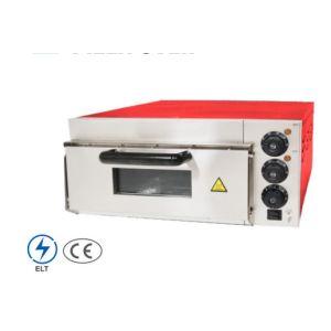 Buy cheap Commercial Grade Silver Electric Pizza Oven with Mechanical Control Panel from wholesalers