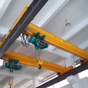 Buy cheap 5T Single Beam Girder Overhead Crane 30M PLC Customized from wholesalers