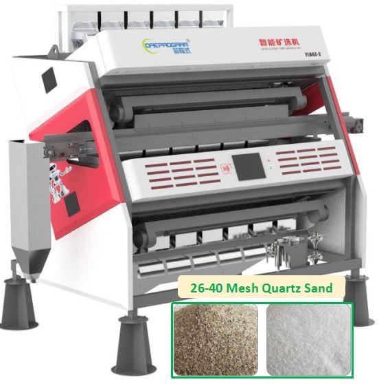 Buy cheap 26 / 40 Mesh Quartz Color Sorter / Sand Sorting Machine With Image Processing from wholesalers