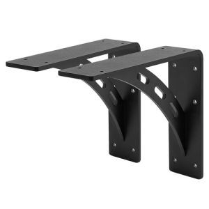 Buy cheap 15x24inch Heavy Duty Alloy Metal Fireplace Mantel Brackets Countertop Support Brackets from wholesalers