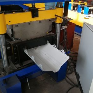 Buy cheap 7.5 KW Motor Power Ridge Capping Roll Forming Machine with Perforation from wholesalers