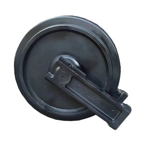 Buy cheap Durable Mini Excavator Parts Hitachi EX17 EX30 Idler Roller EX55 Guide Wheel EX70 Construction Machinery Parts from wholesalers