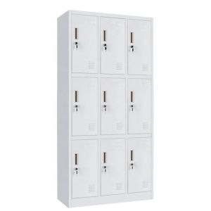 China Muchn 9 Door Metal Storage Lockers For Garage on sale