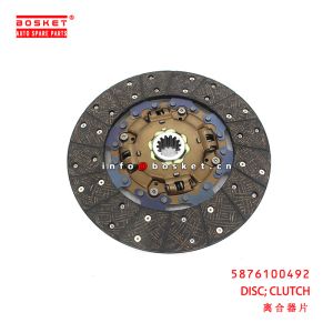 5-87610049-2 Clutch Disc suitable for ISUZU 4HF1 4JH1 5876100492