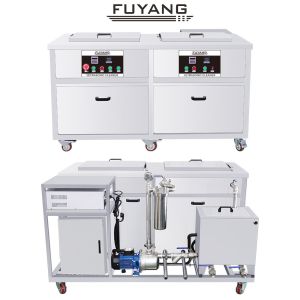 Buy cheap Stainless Steel Engine Ultrasonic Cleaner 108Liter 1500w Can Be Customized Dual Slot from wholesalers