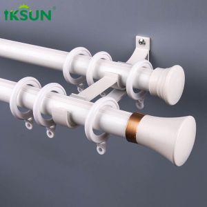 Buy cheap Adjustable Double Aluminium Curtain Rod 22ft With Anodized Finish from wholesalers