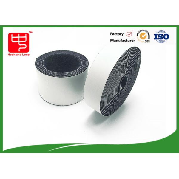 Buy cheap Black Hook And Loop Tape 1.5 Inch Double Sided from wholesalers