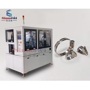 Buy cheap Worm Gear German Hose Clamp Assembly Machine Hose Clamp Manufacturing 5000mm from wholesalers