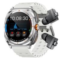 China GT98 TWS 2 In 1 Earbuds And Smartwatch Headset BT Call with Heart Rate Play Music for sale