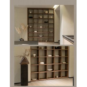 Buy cheap Design Bookshelf Custom Wall Cabinets Living Room Display Cabinet 2000mm * 400mm from wholesalers