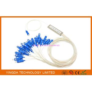 Buy cheap GPON 1/32 Mini Optical Fiber Splitter Planar Lightwave Circuit from wholesalers