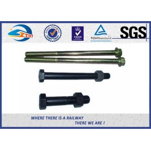 Buy cheap M14 M16 M18 Railway Bolt Square Thread Bolt With Zinc Plated from wholesalers