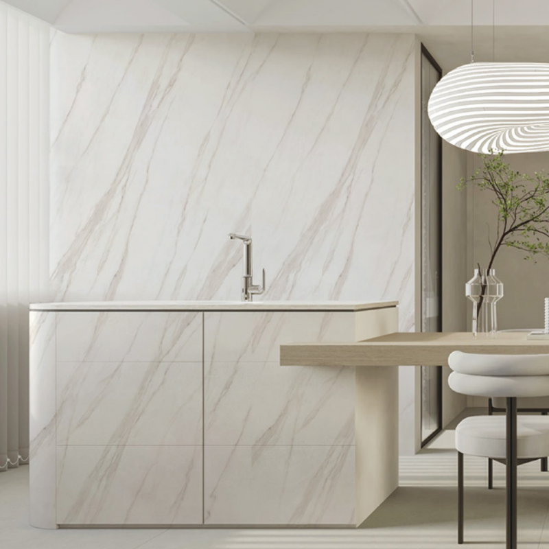 Buy cheap High Stain Resistance Rectified Marble Look Porcelain Tile with Marble Design Rectified Edge from wholesalers