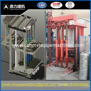 Buy cheap mandrel vertical vibrator concrete pipe making machinery full automatic from wholesalers