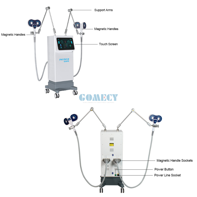 Buy cheap High Power Double MagnetoTherapy Device 6 Tesla 4 Applicators for Pain Relief, Muscle Recovery and Circulation Improvement from wholesalers