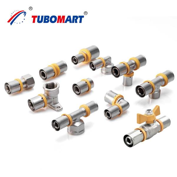 Buy cheap OEM Factory Direct Sale 16-32MM PEX Fitting Equal 90 Degree Elbow PEX Press Fitting For Gas from wholesalers