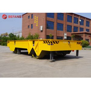 No Rail Electric Steerable 30 Ton Trolley Platform