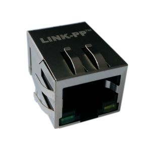 Buy cheap Signle Port Magnetic RJ45 Jack With Entity Bottom , Side Entry ARA517-1252S from wholesalers