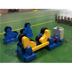 Buy cheap 5T welding turning roller    self-alignment  plastic with steel wheels from wholesalers