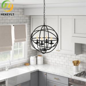 Buy cheap E12 Retro Industrial Single Globe Pendant 4 / 6 / 8 Lights from wholesalers