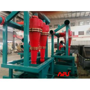 10" Polyurethane Drilling Fluid Desander 45um For Mud Circulating System