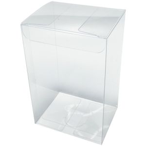 Transparent Small PVC Box PET Plastic Folding Packing In Bulk