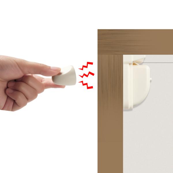 Buy cheap Reusable Child Safety ABS Magnetic Baby Locks Prevent Injuries from wholesalers