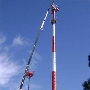 Buy cheap Polygonal Telecommunication Monopole Antenna Towers With Hot Dip Galvanized from wholesalers