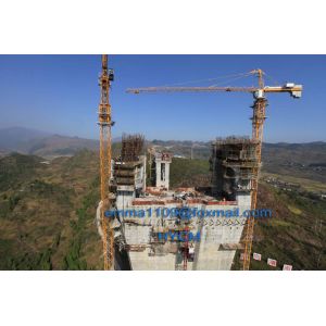 Buy cheap Good TC7032 12T Topkit Tower Crane 70m Boom 3m Potain Mast Section from wholesalers