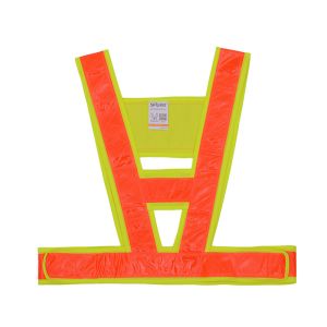 100% Polyester Tricot Safety Vest Belt High Visibility Reflective Belt Vest