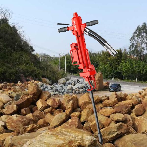 Quality Portable Handheld Hydraulic Water Well Drilling Rig with air compressor function for sale