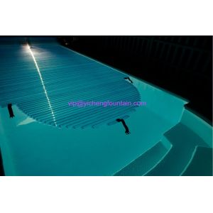Polycarbonate UV Stable Pool Covers Above Ground Types Beautiful Easy Control