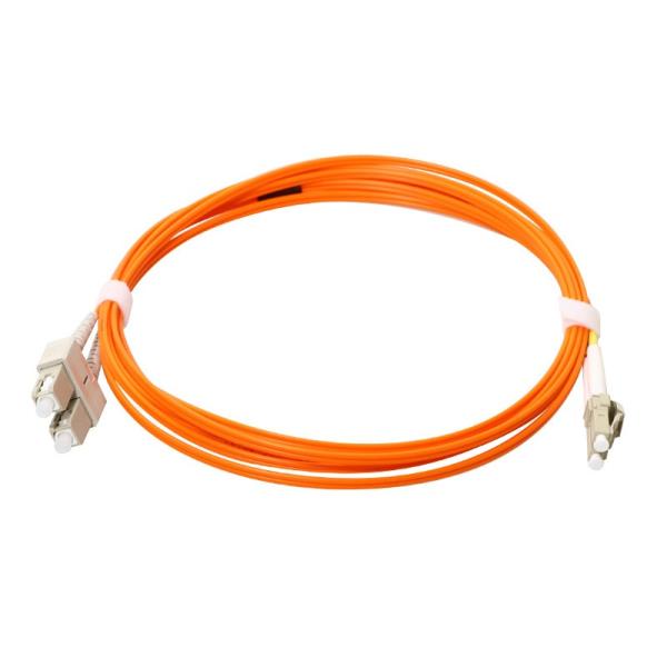 Quality Simplex Duplex OM1 OM2 LSZH SC To LC Fiber Jumper for sale