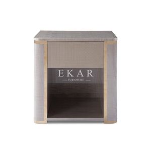 Buy cheap Bedroom Bedside Table With Drawer Modern Nightstand W009B11 from wholesalers