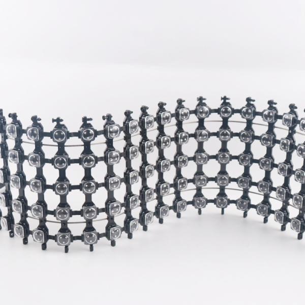 Buy cheap Outdoor LED Mesh Screen Advertising LED Mesh Curtain With Customizable Panel Size And Full Color Display from wholesalers