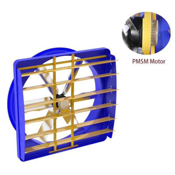 Quality 72" Livestock Circulation Fan PMSM Motor Wind Powered Industrial Cooling Fan for sale
