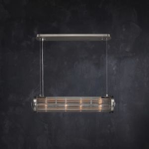 Buy cheap Durable Newton Rectangular Pendant Natural and Stylish 4 Bulbs E12 25W 2200K from wholesalers