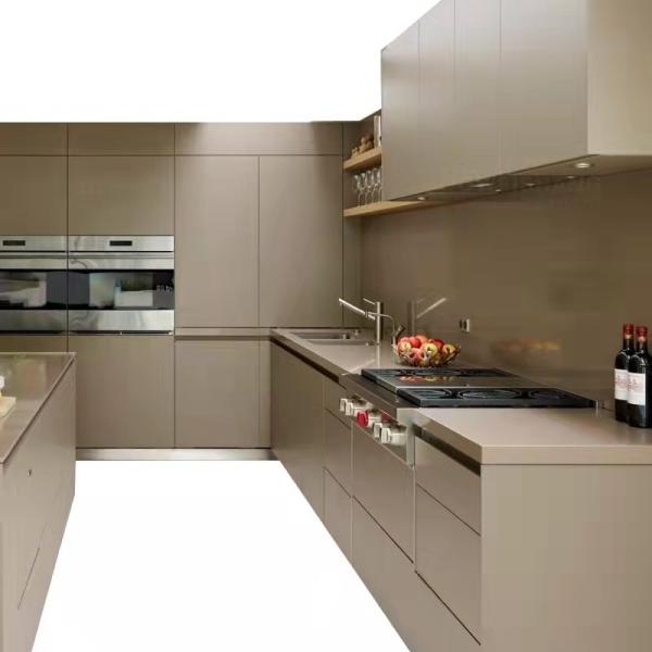 Buy cheap Hdf High Gloss Modern Modular Cabinets With Island from wholesalers