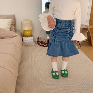 Buy cheap Elastic Spring Cute Jean Children'S Beauty Skirts Mid Length from wholesalers