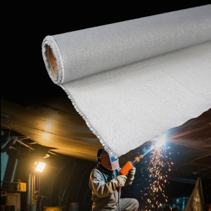 Buy cheap Multi-Purpose Industrial Use Fiberglass Welding Mat with 1m/1.3m/1.5m/1.52m/1.55m Width for Heavy Duty Applications from wholesalers