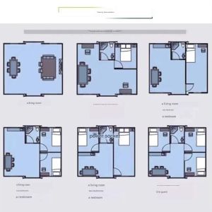 Buy cheap Removable Double Wing Folding Container Room for Sandwich Panel Houses Construction Site Solution from wholesalers