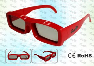 Buy cheap Master Image Plastic Popular Circular polarized 3D glasses from wholesalers