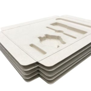 Buy cheap Biodegradable Molded Pulp Insert Watch Packaging Tray Molded Pulp Tray from wholesalers