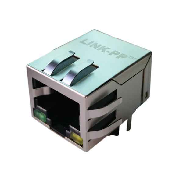 Buy cheap HFJ11-E003E-S4L21RL RJ45 Magnetic 1x10/100Mbps, Right Angle Shield LPJ4012GDNL from wholesalers
